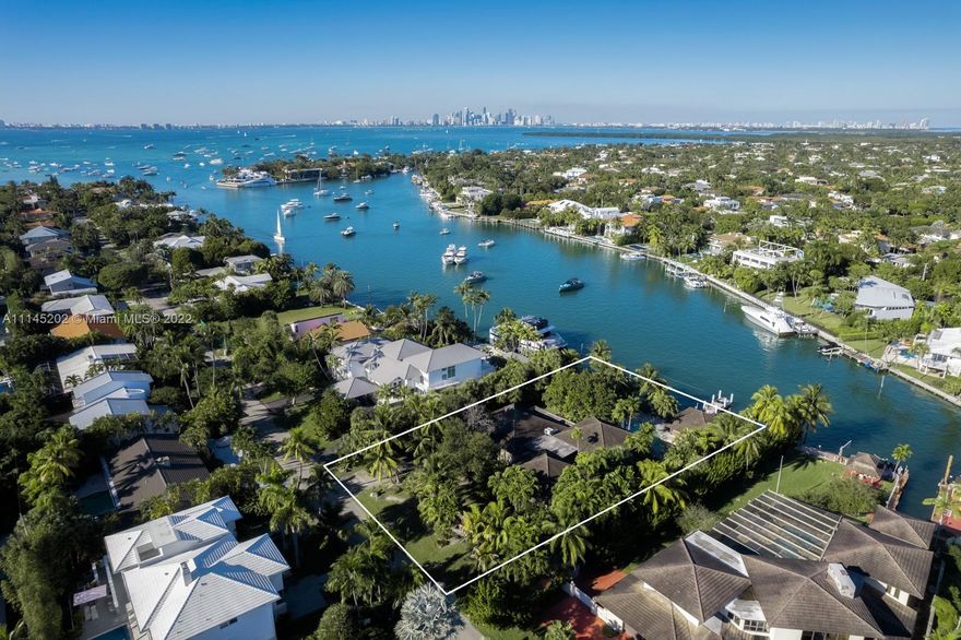 Exceptional and rare opportunity to renovate or build your dream home on one of the most sought-after double plus lots on wide-bodied Hurricane Harbour. Oversized 31,966 sq ft lot. includes 152 linear ft seawall and long deck jetting into the harbor. Ideal for multiple boat dockage and/or yacht. This unique custom Polynesian style pool home and guest house features Guyana Greenheart wood, teak, copper, and coral rock.