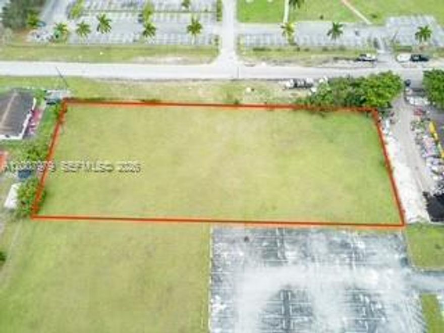 Priced to sell. Approx. 1.21 acres (±52,708 sq ft) available within an existing church property in a high growth area. Approx. 175 ft frontage by 300 ft depth, offering a strong footprint for redevelopment or residential use. Sold as part of a larger parcel. Buyer to handle platting and subdivision with Miami Dade County. All zoning and use to be verified by buyer. Seller is motivated and ready to close. This is not a test listing. Investors and developers, submit your offers. Opportunities like this are limited.