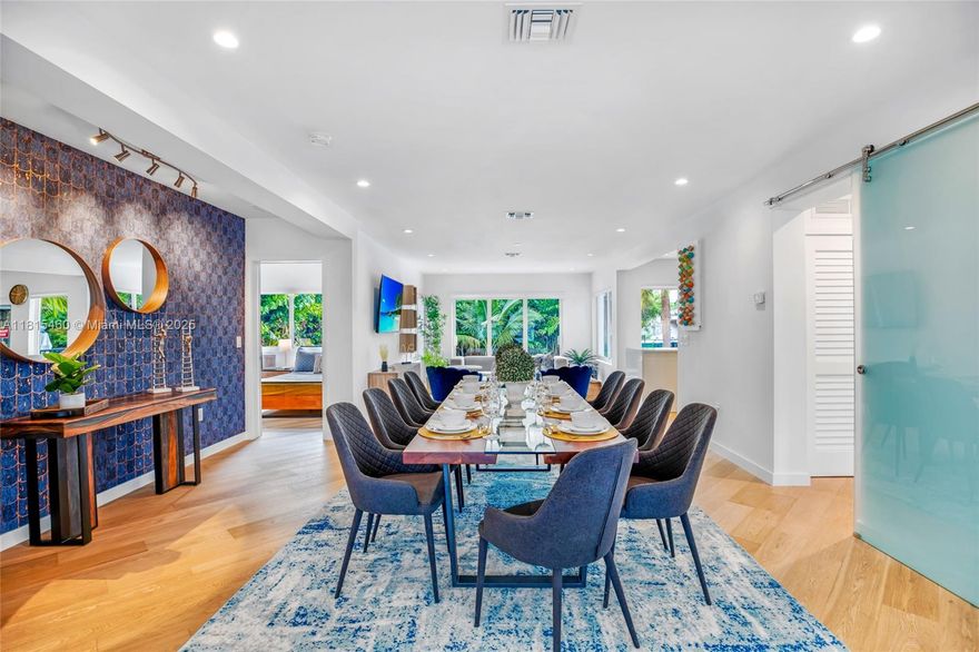 Welcome to 9,513 sqft of lot (2 folios combined) this beautifully renovated 3-bed, 3-bath home in Miami’s vibrant Brickell area. This 2021 remodel offers 1,548 sqft under AC of open-concept living with European oak wood floors and abundant natural light. The modern kitchen features vanilla crème custom cabinetry, granite countertops, and premium stainless steel appliances. Spa-inspired baths include Italian porcelain tile, floating vanities, and designer mirrors.

The spacious backyard offers room for entertaining and a SPA area. Major upgrades include impact windows and doors, new 2021 roof, and a sprinkler system. Ideally located minutes from Brickell, Downtown, Coconut Grove, Key Biscayne, and Miami Beach. This move-in-ready home blends style, comfort, and location. SELLING FURNISHED.