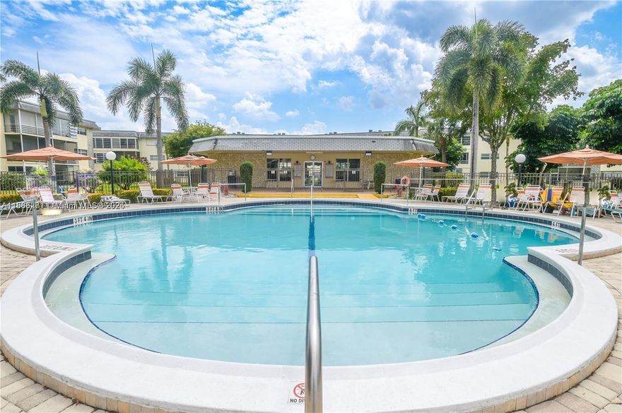 Perfect Vacation, Second Home, Primary Residence, or Investment Property ~ Fun Community, Excellent Location ~ Close To Everything!  This First Floor 2 Bedroom, 2 Bath Condo's Screened Porch Opens To The Heated Pool, Shuffleboard, Community Room and BBQs. ~  If Purchased Before November 15th The Lease and Lease Proceeds Will Transfer To The Buyer. Lease Dates: Nov 15th thru Mar 15th 2026, Lease Rate $2,400, Total Rent $9,600.
Property Amenities Include, 2 Heated Pools, Community Rooms, Large Gazebo w BBQ Grills, Billiards, Ping Pong, Garden BBQ Area, Walking Garden Paths.  Parking Space #62, Outside The Condo Front Door.  55+ Community.  No leasing in the first 2 years of ownership.