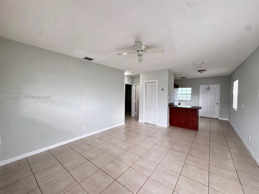 This lovely unit is a two-bed and one-bath located in Dania Beach. Tile floors throughout, Great kitchen with appliances, wooded cabinets, and Central A/C, freshly painted and clean. Conveniently located near the beach, Main roads & highways such as I-95, Dania Point, dining and entertainment. —the pet with owner approval. If a pet is approved, a non-refundable deposit of $300 will be required. Dogs can weigh up to 20 pounds; landlords don’t accept dogs over that weight. Before moving in, the landlord requires mandatory renter insurance, the first month, and two security deposits.