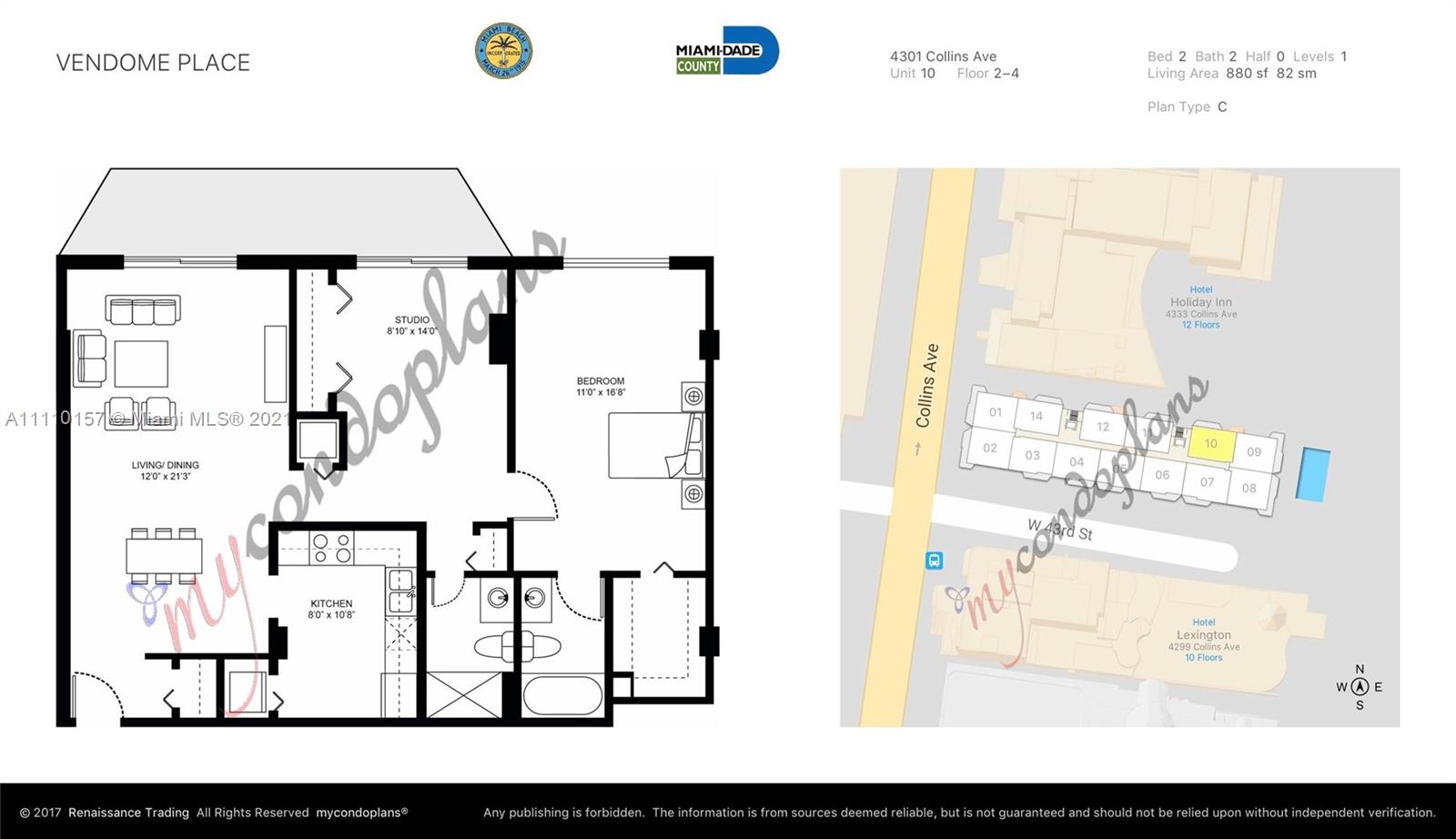 VENDOME PLACE CONDO - Residential