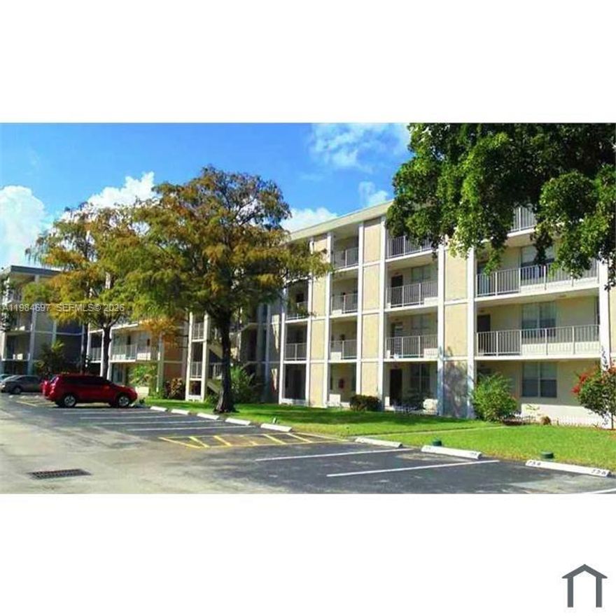 Spacious 1-bedroom, 1-bath unit located in a well-maintained 55+ community in Lauderhill. This light and bright unit features a large screened balcony overlooking beautifully landscaped, park-like grounds, offering a peaceful and private setting.

The community is meticulously maintained and offers a range of amenities including a pool, game room, laundry facilities on every floor, and elevator access for added convenience.

Ideally located near shopping, dining, and major roadways, providing easy access to everyday essentials and local attractions.

Owner financing available, creating a flexible opportunity for qualified buyers.

Perfect for year-round living or a seasonal retreat. Easy to show.