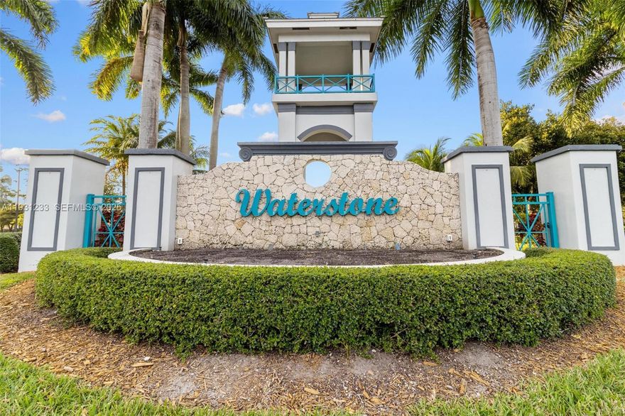 Beautiful 5/3 home situated in a gated, family-friendly community. With plenty of space for the growing family, this home offers a comfortable layout perfect for everyday living and gatherings. Enjoy outdoor time with the family and take advantage of the community amenities, including a pool for the kids, a clubhouse for events, and a fully equipped gym. Property backs up to a canal for a little more privacy. The gated entrance with roaming security provides added peace of mind. Conveniently located near shopping, dining, and easy access to the Florida Turnpike, this home offers the perfect balance of comfort, safety, and convenience for family living.