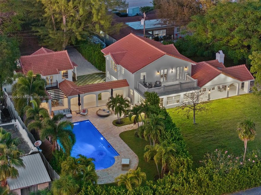 Looking to be next to the future of Boynton Beach, then this New Construction 4bed 5.5bath Pool Home & Guesthouse is the one. Great for large families, retreats, entertaining & gathering. Home features 28,740sf lot, additional buildable lots for future expansion & multiple income streams, 2 street access, no flood zone, open kitchen & floor plan, 1st flr Theater room w wet bar, 3 bedrooms w en suite bathrooms, Spa bath in Master w big balcony, cozy guesthouse w 1/1 upstairs overlooking the pool & a 1st flr rec room, office & storage room. The heated salt water pool has a lounge deck, fountains & ambient lighting. It has 400 amp power, full pool bath, laundry room, impact windows & doors, central A/C & mini splits, sprinkler system, detailed landscaping, privacy hedges & lots of parking.