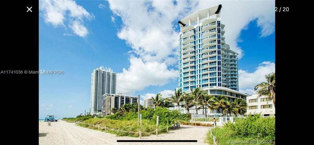 Fabulous 1 Bed, 1.5 bath condo in pristine boutique building directly in front of the beach! Breathtaking views. Unit has updated kitchen w/granite countertops and stainless-steel appliances, W/D, marble flooring, large walk-in closet, assigned 1-car parking, on site manager, concierge, valet, 24hr security, Boardwalk access, outdoor pool w/Hot-Tub, BBQ area, gym, Billiard room, table tennis & Business Center. Grocery shopping, restaurants, bars, coffee shops & other retail spots are within walking distance. USE SHOWINGTIME FOR APPOINTMENTS