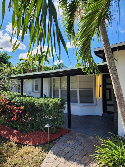 A home in Wilton Manors