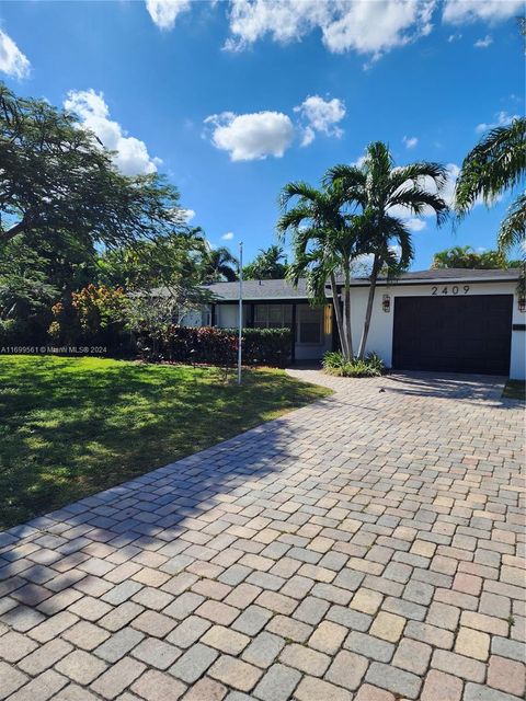 A home in Wilton Manors