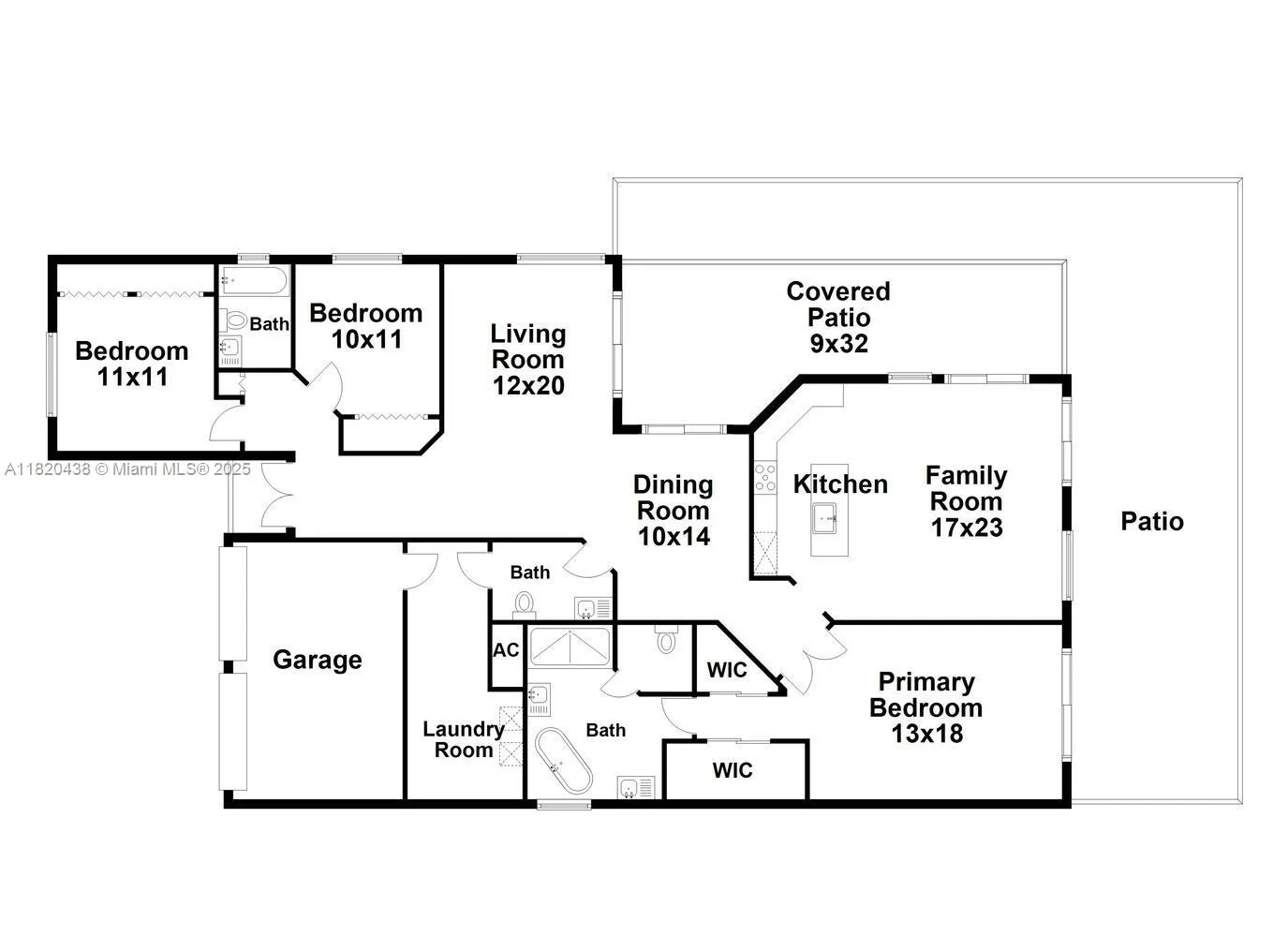 Doral, Florida 33172, United States, 3 Bedrooms Bedrooms, ,2 BathroomsBathrooms,Residential,Pending,157074