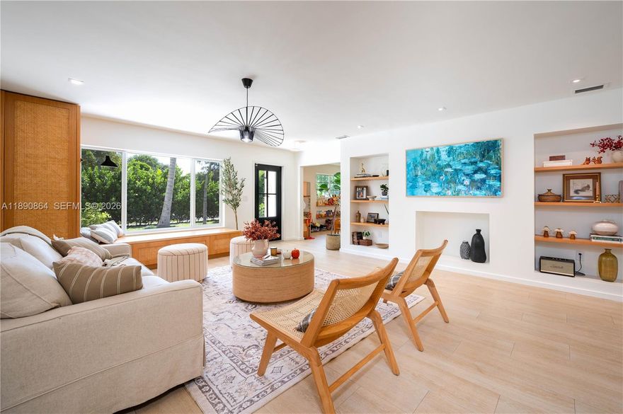 Nestled across from Coral Gables and close to top schools, UM, and scenic parks, this renovated 3 Bed + convertible den/office, 3 Bath residence blends charm, comfort, and modern updates. Natural light fills the open living areas, flowing seamlessly onto an oversized 8,063 sq ft corner lot ideal for relaxing or entertaining. The home showcases beautiful design and high-quality finishes that add a touch of luxury. A stylish kitchen anchors the heart of the home, while the patio and spacious yard offer effortless indoor-outdoor living, ample parking, and room to add a pool.