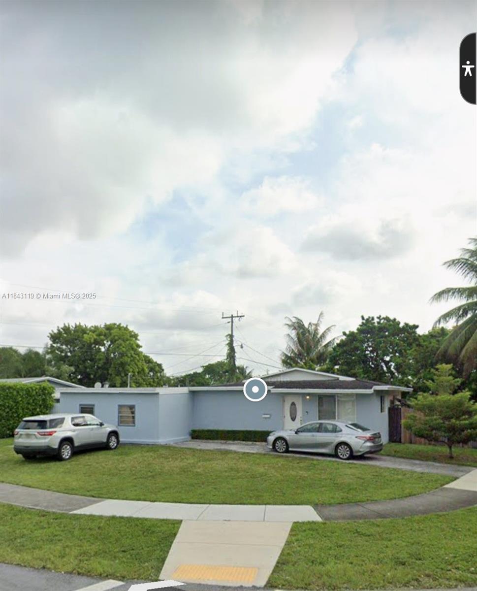 Charming corner lot home with pool and fruit trees in Miami Gardens.
This cozy 3-bedroom, 2-bath property sits on a spacious 8,000 sq. ft. lot surrounded by fruit trees like mango and plum. Enjoy your own private pool, perfect for relaxing or entertaining. The home features a new roof, large tile floors, and a laundry area with washer and dryer. It includes central A/C, city water, and well water for irrigation, ideal for keeping the garden lush. Located on a quiet corner, it offers extra privacy and space. A great opportunity to live or invest in a growing area of Miami-Dade!
