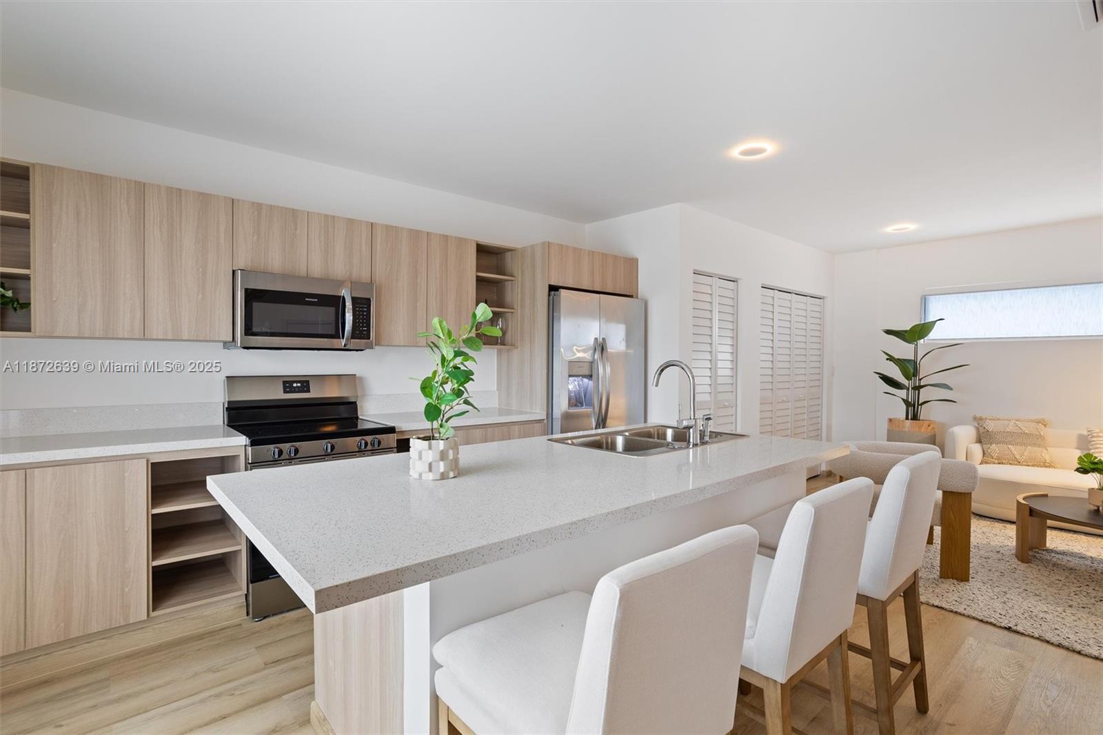 Find modern townhouse-style homes in one of Miami-Dade’s fastest-growing areas, Florida City. This vibrant community offers comfort and security. The open-concept layout is filled with natural light. The chef’s kitchen features stainless steel appliances, granite countertops, and ample storage—perfect for entertaining or family meals. With 4 bedrooms and 3 bathrooms, including a spacious primary suite with a private bath, every detail has been designed for your comfort. Enjoy a private patio, ideal for BBQs, gardening, or sun-soaked relaxation. Just minutes from top-rated schools, shopping, highways, and a short drive to the Florida Keys and Miami’s beaches, this home combines suburban peace with city convenience. With just $5,000 you can reserve your unit today.