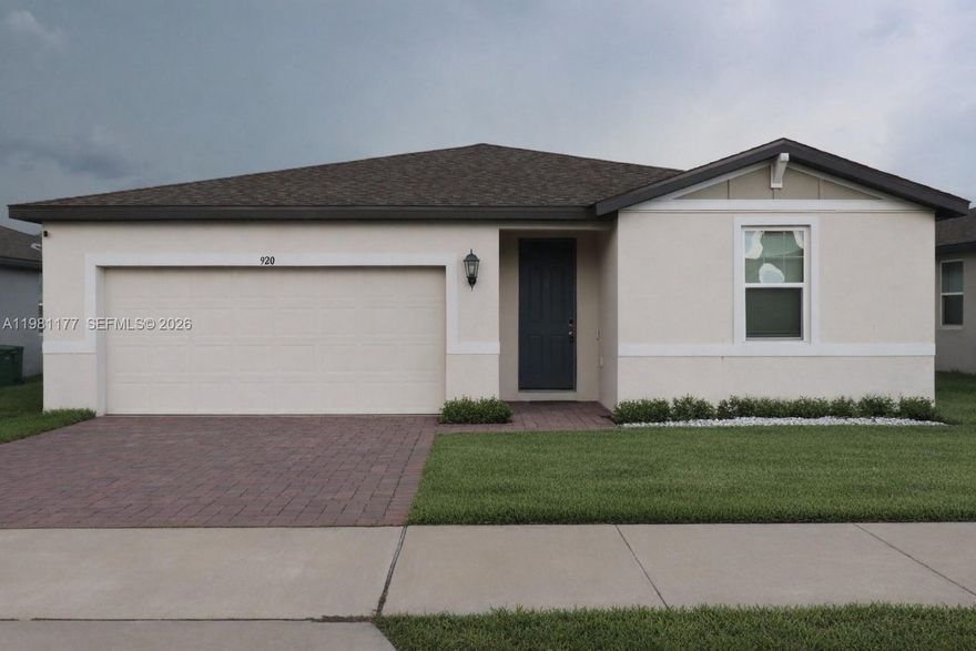 SHORT SALE OPPORTUNITY PRICED TO SELL! Welcome to this 2021 built 4-bed 2 bath home located in the growing Windridge community of Winter Haven. This newer construction single story home offers a desirable open-concept floor plan designed for comfortable everyday living and easy entertaining. The spacious kitchen overlooks the main living and dining areas, creating a bright and inviting central gathering space. The primary suite features a private bathroom and ample closet space, while 3 additional bedrooms offer flexibility for guests, family, or a home office setup. Located in one of Winter Haven's expanding residential areas, this property offers convenient access to shopping, dining, schools, and major highways connecting to Lakeland, Orlando, and surrounding Central Florida communities. Perfect opportunity for first-time buyers, investors, or anyone looking to add value in a developing area. Short Sale- subject to lender approval. Property sold as-is.