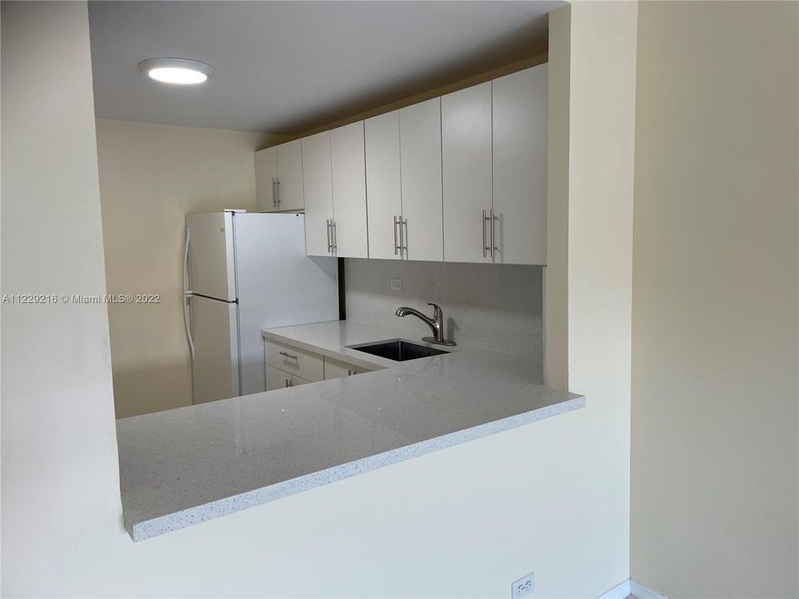 This is the largest unit in the area! It has 2 walk in closets plus a large pantry. Also has a half bath for your guest. Brand new kitchen and brand total a/c replacement. Light and bright has accordion shutters. Located behind Dadeland, walk to metro rail, do not miss out.