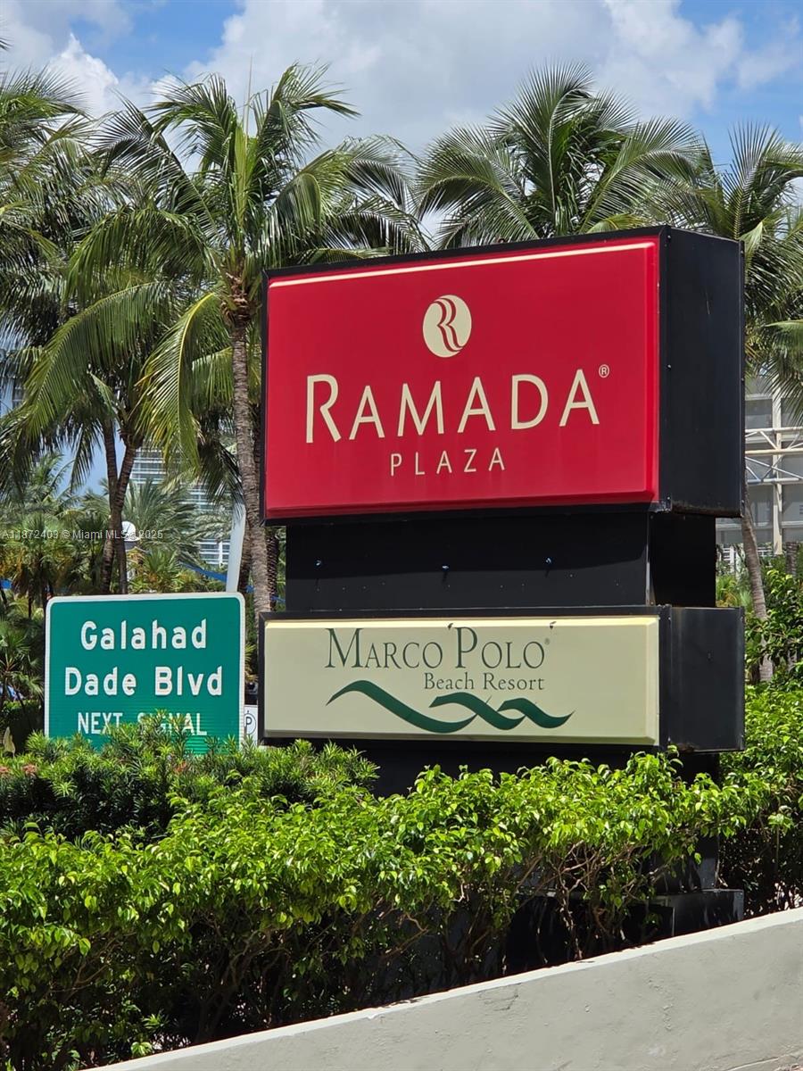 Unit can be rented short term in the Marco Polo Hotel and Resort in Sunny Isles. Located on the first floor and steps away from the ocean. partial ocean view studio, Close to the Aventura mall and restaurants. This unit is sold fully equipped and furnished. Amenities include Barbecue area, basketball court, beach access by easement,
beach rights, bike storage, billiard room, business center, cabana, clubhouse/clubroom, community room, fitness center, hobby room, laundry, picnic area, playground, pool, sauna, shuffleboard, spa hot tub, storage, trails, and whirlpool. includes cable, water, electricity, wifi, 24-hour security, pool service and all amenities. Short-term rental until May 30, 2026, $1,850.00 per month without a car or $2,350.00 per month, including car.