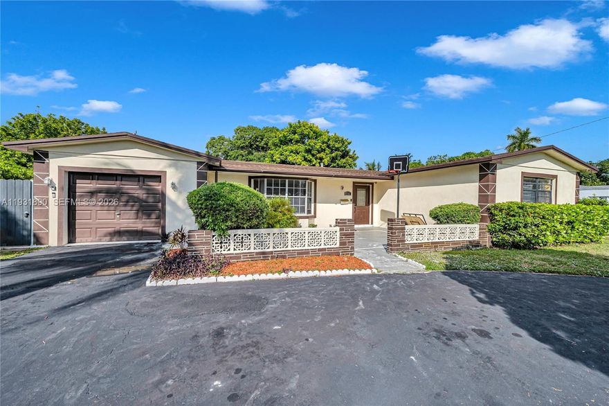 BACK ON MARKET!- Welcome to a home made for living, gathering, and hosting. This spacious 3 bed / 2 bath residence in Plantation offers approximately 2,200 square feet of flexible living space designed to bring people together.

Inside, open and expansive living areas create the perfect setting for entertaining, from intimate dinning to lively celebrations. Step outside and you’ll find an outdoor space that truly shines- ideal for weekend get togethers, family barbecues, and memorable nights with friends.

A standout feature of the home is the attached 1 bed / 1 bath private living space, functioning almost like a guest house or mother in law suite. Whether used for visiting family, a home office, or rental income, this separate area adds a rare level of versatility and independence while staying seamlessly connected to the main home.
With room to host, relax, and adapt to your lifestyle, this Plantation home offers the space, comfort, and flexibility to make it truly your own.