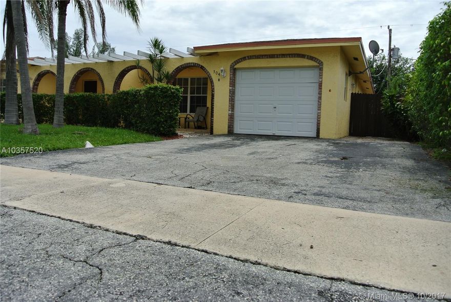 Great unit in East Deerfield 5 min from the beach just one block west on Fed Highway. Walking distance to Publix and 5 min from I95. This will not last long.