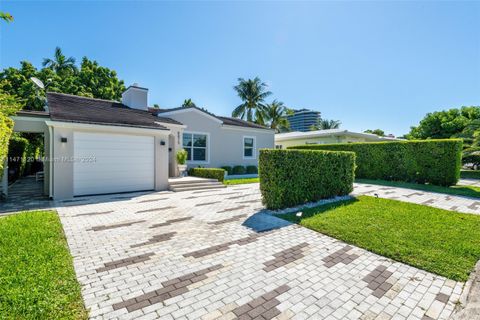 A home in Surfside