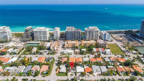 A home in Surfside