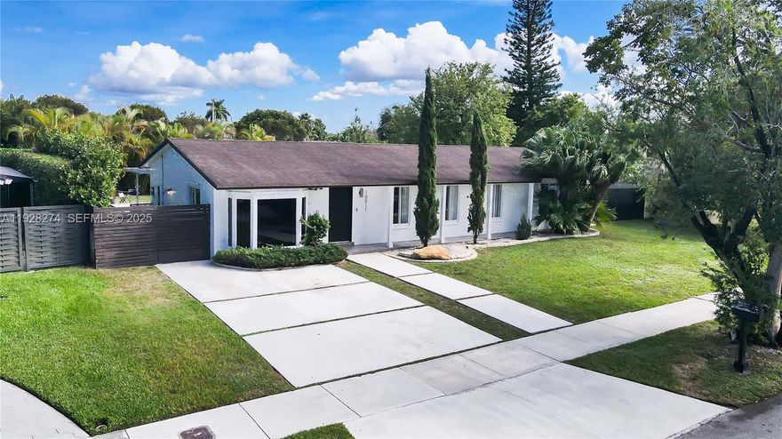 Prime location in the highly desirable Devon Aire neighborhood! This beautifully maintained single-family home sits on an expansive 10,000 sq ft lot, offering a spacious backyard and a saltwater pool recently resurfaced in 2024, low-maintenance and perfect for entertaining. Enjoy peace of mind with a 10-year-old roof, impact windows, and a 2021 A/C unit. A rare combination of size, updates, and location in one of Kendall’s most sought-after areas. You don’t want to miss this one! Schedule a showing!