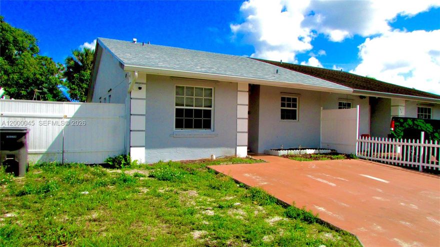 Welcome to 5412 Cannon Way, a beautifully updated home in the heart of West Palm Beach offering both comfort and convenience. Ideally situated with easy access to everyday essentials, including shopping, dining, schools, and major roadways, this property delivers the best of practical South Florida living.
This home has upgrades done less than one year ago, providing peace of mind.  Major upgrades include a brand-NEW ROOF, A/C system, Water Heater, and Electrical Panel—ensuring reliability for years to come.
Step outside to enjoy a fully fenced backyard, perfect for privacy, pets, or entertaining. The outdoor space is enhanced with newly installed pavers, creating a clean and functional area ideal for gatherings or relaxation.
Whether you're looking for a move-in-ready home or a low-maintenance investment, 5412 Cannon Way is a standout opportunity combining recent upgrades with an unbeatable location.