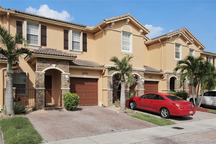 Beautifully remodeled townhouse in the lovely community of The Waterways of Isles at Bayshore. Porcelain tile on the first floor with wood laminate on the second floor. Updated granite kitchen with stainless steel appliances. Crown moldings on the first floor. Pavered driveway and backyard patio. Gorgeous pool and community amenities including a fitness center and kid's play area. There are many shopping and dining options in the area. Don't miss out on this great opportunity to buy and enjoy Cutler Bay.