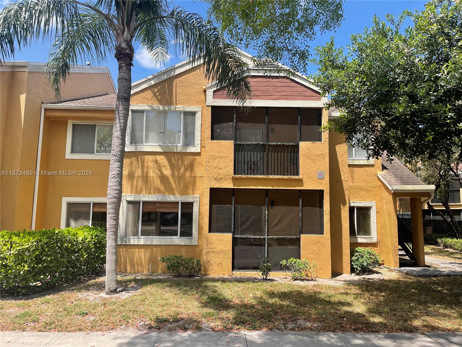 ENJOY THIS FIRST FLOOR  2 BEDROOM 1  UNIT. TASTEFULLY REMODELED 2/1 UNIT WITH BEAUTIFUL INTERIOR DESIGNING. TILE FLOORING, GRANITE COUNTERTOP, STAINLESS STEEL APPLIANCES WITH RENOVATED BATHROOMS AND KITCHEN. HUGE SEPARATE LAUNDRY ROOM!! FRESH AND SUPER CLEAN HOUSE. COME HAVE A LOOK AND MAKE IT YOUR HOME WITH EASY ASSOCIATION APPROVAL. COMMUNITY INCLUDES  GYM, TENNIS COURT, BASKET BALL COURT, IN THE HEART OF Pembroke Pines, CLOSE TO SCHOOLS, SHOPPING, UNIVERSITIES, AND MORE... ONLY 2 MONTHS TO MOVE IN!!  BALCONY CANNOT BE USED ***THE CITY HAS DEEMED UNSAFE THE USE OF THE BALCONY. BUILDING UNDER REPAIRS ***THERE IS NO PENALTY FOR TERMINATING THE LEASE IN CASE IT NEEDS TO BE VACATED DUE TO BUILDING REPAIRS.
