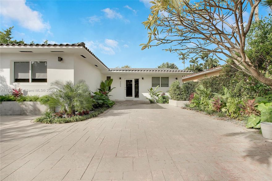 Steps from the beach and shops of Bal Harbour, this 5BR/ 4BA home is truly a must-see. With more than 2,300 square feet of refined living space, the home features gorgeous, white Terrazo flooring, exposed beam ceilings and elegant wall coverings. The bright and airy, flow-through floorpan leads to large bedrooms with huge closets and soothing, spa-like bathrooms. The kitchen has been completely updated and designed to impress with granite countertops, oversized Kitchen Aide refrigerator and stainless steel appliances. The finest finishes abound throughout. Hurricane windows, sliding glass doors and backyard deck area add to the security and appeal of the home. Located in the sought-after neighborhood of Surfside.