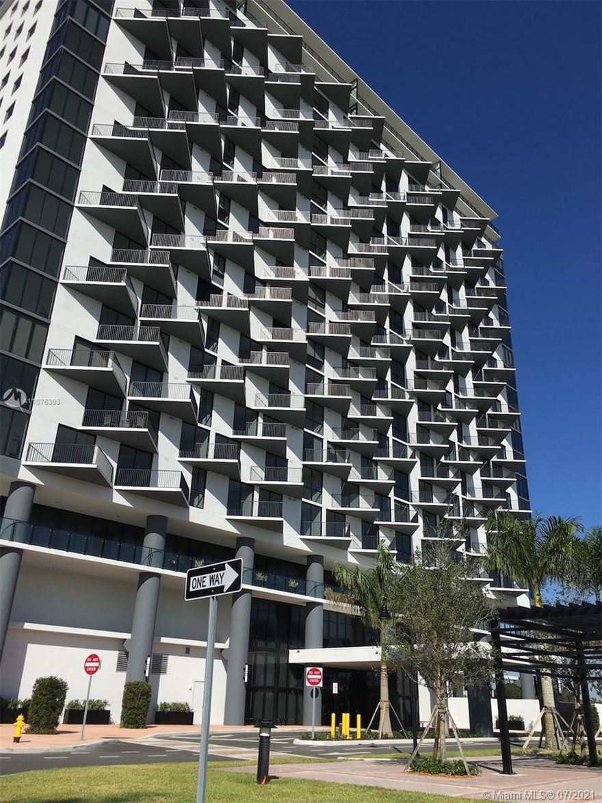 INVESTOR'S OPPORTUNITY;  1 BEDROOM/ 1 BATH IN VERY DESIRABLE DOWNTOWN DORAL;BE STEPS OF ALL THE ENTERTAINMENT DORAL HAS TO OFFER WITH RESTAURANTS,SHOPS AND BANKS.VERY CLOSE TO DOWNTOWN DORAL CHARTER SCHOOL.UNIT HAS PORCELAIN FLOORS ALL THE WAY THRU, STAINLESS STEEL APPLIANCES, FULL WASHER AND DRYER MACHINE, CUSTOM CLOSETS & SHADES.BUILDING IS LOADED WITH STATE OF THE ART AMENITIES (SPINNING, KIDS ROOM, GYM, POOL, MASSAGE, SAUNA, ETC).ONE ASSIGNED PARKING SPACE.PETS OK. PLEASE SUBMIT FULL APPLICATION, PROOF OF FUNDS AND FINANCIAL APPROVAL.
PLEASE ALLOW 24-48 HOURS TO CONFIRM APPOINTMENT.
TENANT OCCUPIED UNTIL FEB 2022.