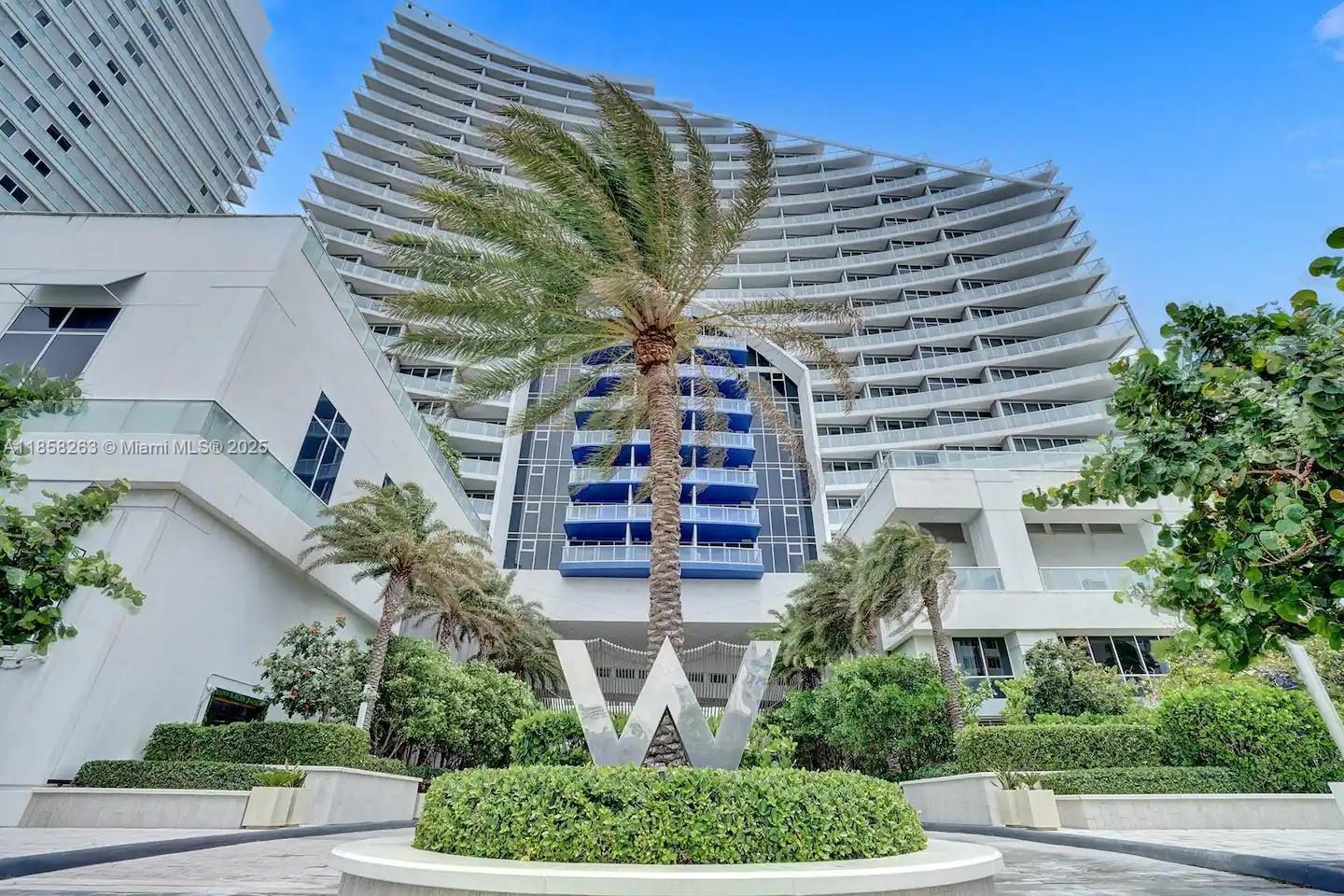 South-facing residence at W Fort Lauderdale with two private balconies and sun-splashed interiors—easy, lock-and-leave beach living. Enjoy full resort amenities: ocean-view pool, fitness center, spa, valet, on-site dining, beach service, and 24/7 concierge. Premier A1A location, steps to the sand and minutes to Las Olas. Optional on-site hotel rental program offers flexible owner use. A crisp, move-in-ready offering in a world-class resort setting.