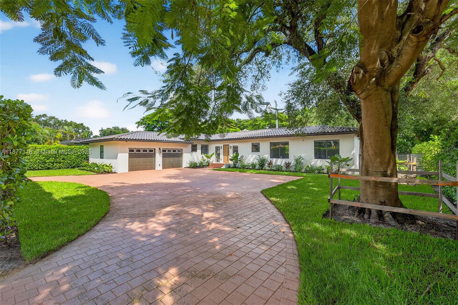 Completely renovated 3 bed, 3.5 bath home in the heart of Coral Gables. This modern residence features open-concept living with high ceilings, abundant natural light, and top-quality finishes. The chef’s kitchen boasts custom cabinetry, premium appliances, and a sleek island ideal for entertaining. Spacious bedrooms include a luxurious primary suite with spa-inspired bath and walk-in closet. Outdoors, enjoy a private pool surrounded by lush landscaping, perfect for relaxation or gatherings. Conveniently located minutes from Miracle Mile, top schools, dining, and shopping. A true move-in ready gem blending elegance and comfort.