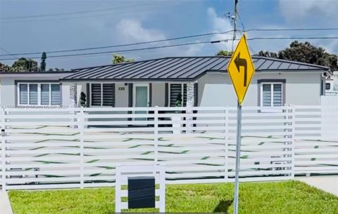 A home in Miami