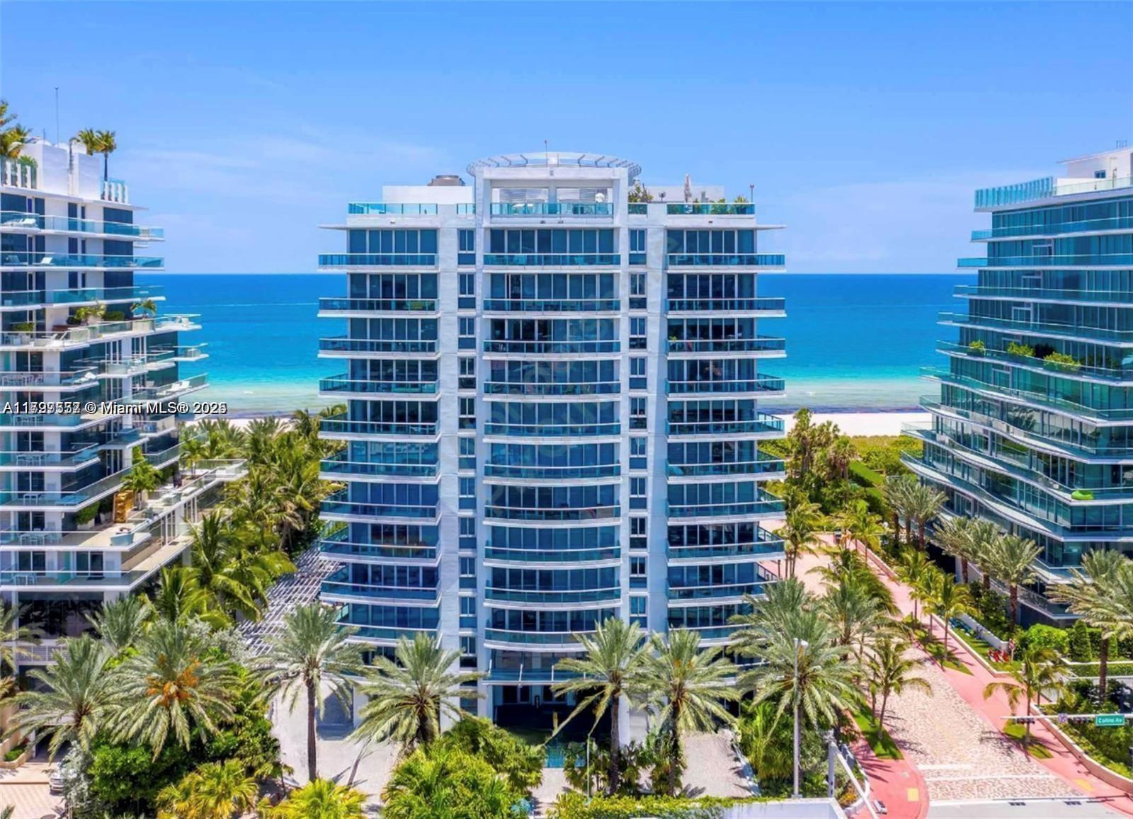 Rental Property at 9401 Collins Ave 603, Surfside, Miami-Dade County, Florida - Bedrooms: 3 
Bathrooms: 3  - $10,000 MO.
