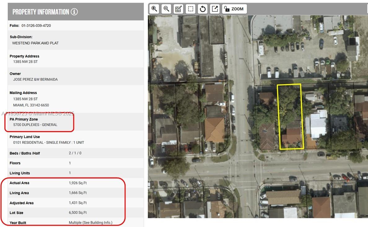 1385 NW 28th St, Miami, FL, 33142/$600,000 3 1385 NW 28th St