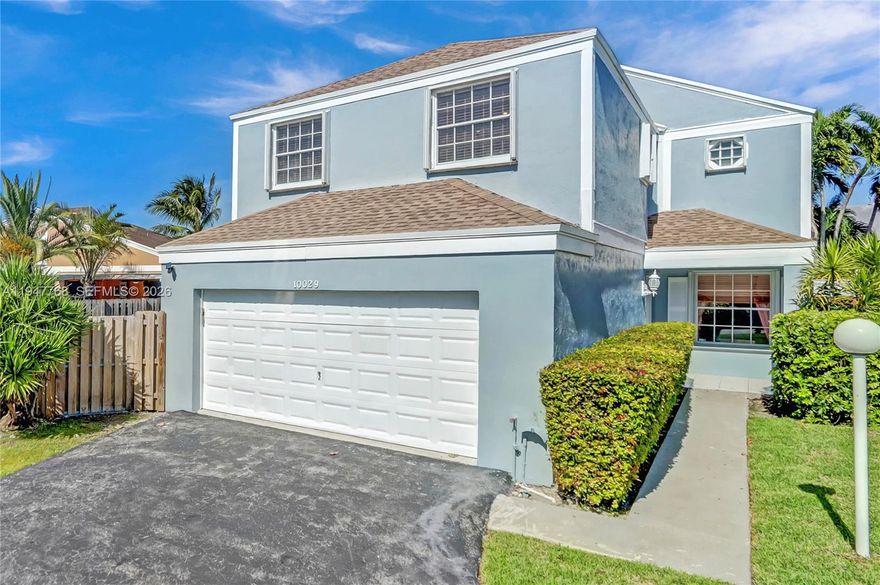 Move-in ready home in the heart of Cutler Bay featuring an oversized lot with room to add a pool and create your own outdoor oasis. This property features a newer 3-year-old roof, freshly painted interiors, brand new carpet on the second floor and a two-car garage. The primary bedroom offers two walk in closets for ample storage and comfort. Enjoy indoor and outdoor living with a screened-in rear terrace. Located in a growing area with new retail and shopping coming soon, enhancing both lifestyle and long term value. The community offers great amenities including pools, tennis courts, scenic lakes, and mainteined common areas. Minutes away from major shopping centers, dining destinations, parks, boat ramps, Black Point Marina, the Turnpike, and top schools.