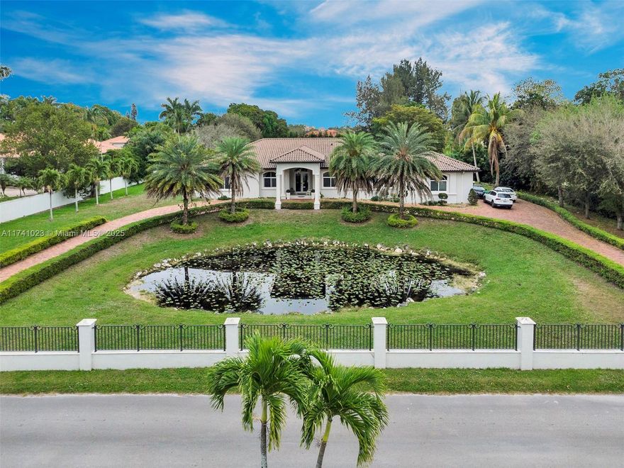 Welcome to this breathtaking estate nestled on 2.5 acres of serene, private land. Boasting high ceilings and a thoughtful layout, this home features spacious living areas perfect for both entertaining and everyday living.
The chef’s kitchen is complete with Viking appliances, the spacious bedrooms offer ensuites, while the master suite is a private retreat in itself. Outside, the vast 2.5-acre lot provides endless possibilities. A massive pool was newly constructed along with an outdoor kitchen and complete bathroom. These projects are not yet complete, and a credit will be offered for a buyer to finish them. This home is a rare find, offering the perfect combination of luxury, space, and privacy. Don’t miss the chance to make this dream home yours!