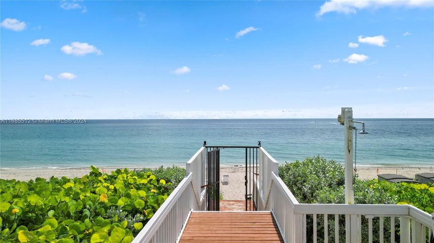 Experience luxury with this rare 1 bedroom, 1.5 bath condo in "The Marbella" Boca Raton—a highly sought-after oceanfront building where units rarely become available. This unique opportunity offers the lowest price per square foot for its caliber, showcasing exclusivity and recent renovations, including a new lobby, oceanside infinity pool, & hurricane-impact windows. Beyond just a residence, this condo offers a lifestyle w/direct beach access, a modern fitness center, spa, sauna, two tennis courts, Jacuzzi, & a private marina. Also provides 24-hour doorman, concierge services, secure parking, and an automatic car wash. Own a piece of Boca Raton’s finest—where luxury, privacy, and prime location meet. Don’t miss this chance to join an iconic beachfront community where owners rarely sell!