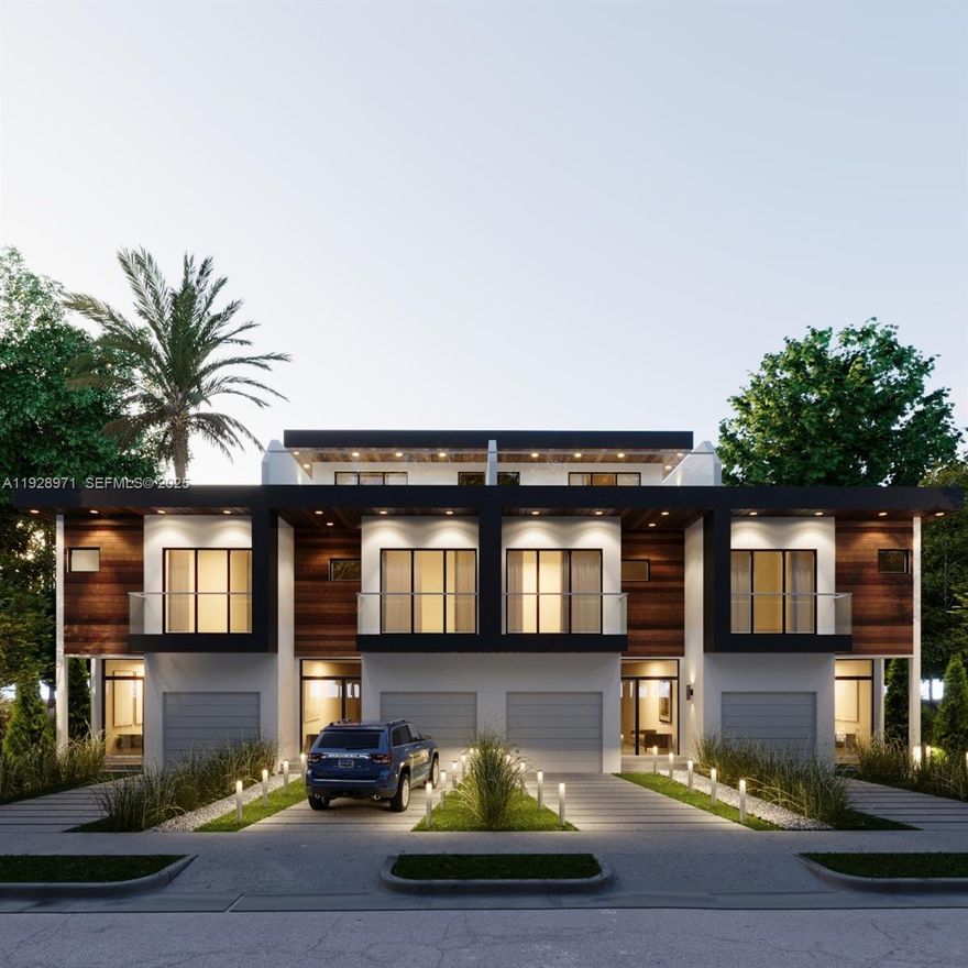 Zoning RMM-25 – Progresso Village / Flagler West. Development-ready lot steps from Brightline, Flagler Village, and Downtown Fort Lauderdale, located in one of the city’s fastest-growing urban corridors.

One option – 4 Luxury Townhomes:
3 levels, private garages, private pools, and approx. 13,310 SF sellable. Complete plan set and engineering included: architectural plans, structural & MEP engineering, topographic studies, and documentation prepared for submission. Strong projected GDV.

In addition to the townhome concept, the site also allows for other residential configurations, providing design flexibility based on the developer’s vision.

Situated in Progresso Village at the gateway to Flagler Village, with walkability to cafés, breweries, art galleries, restaurants, and nightlife. Nearby hotspots include Wells Coffee, Circle House Coffee, Hatch, Heritage, several breweries, and the arts district.

A unique opportunity in a vibrant, fast-evolving neighborhood minutes from everything Downtown Fort Lauderdale offers, making it especially compelling for developers, investors, and 1031 exchange buyers.