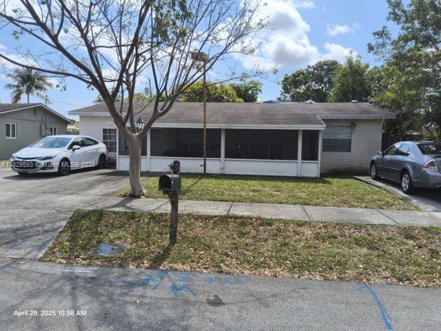 Step into comfort and possibility in this charming 3-bedroom, 2-bathroom home nestled in a quiet Fort Lauderdale neighborhood. Whether you're looking to settle in or invest, the property is brimming with potential. Enjoy the Florida lifestyle with easy access to major highways, shopping, dining, and beautiful local beaches just minutes away. Don’t miss the chance to make this gem your own! Owner will be painting exterior of property.