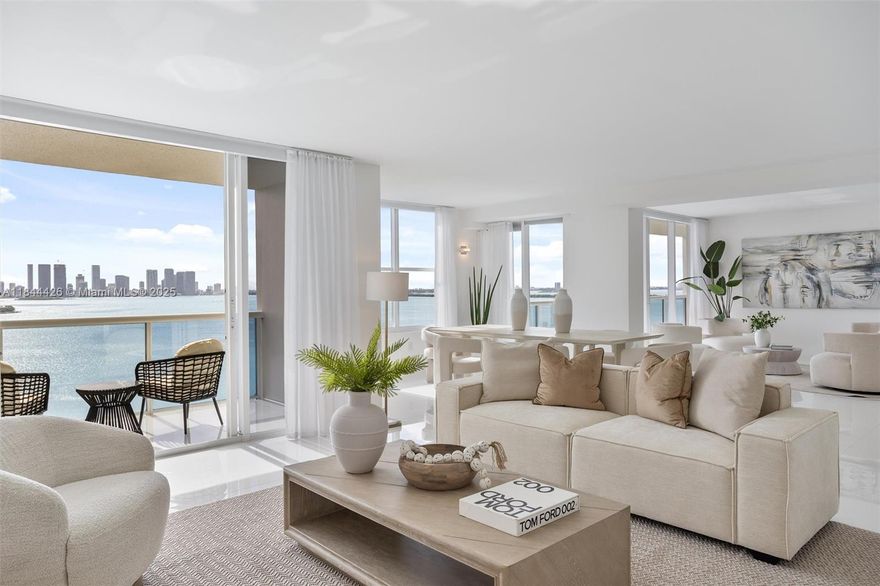 Experience a lifestyle like no other at Sunset Harbour—Miami Beach’s best kept secret and the epitome of quiet sophistication. This expansive, combined corner residence features an open floor plan with 3 bedrooms, each with its own en-suite bath, and over 2,200 SF of breathtaking bay views. Nestled in a boutique bayfront enclave with the Sunset Harbour Yacht Club & Marina just downstairs, it offers the refined convenience and exclusive charm enjoyed by a select few. Next to Sunset Island and steps to award-winning dining, shopping, wellness studios, Bayfront park, and the Sunset Padel Club. This is more than a condo—it’s a serene bayfront lifestyle unlike any other in Miami Beach. Assessments paid; Professionally managed with a proactive HOA and strong infrastructure in place.