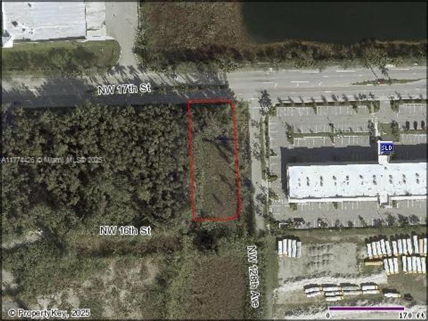 Great opportunity to acquire land at a very coveted location where very seldom come for sale. Combination of two folios: 25-39-35-002-0300 and 25-39-35-002-0301 and a portion of the street on the south boundary of the lot that is in the process of being added as part of the property (see attached copy of the proposal and survey of the two folios).