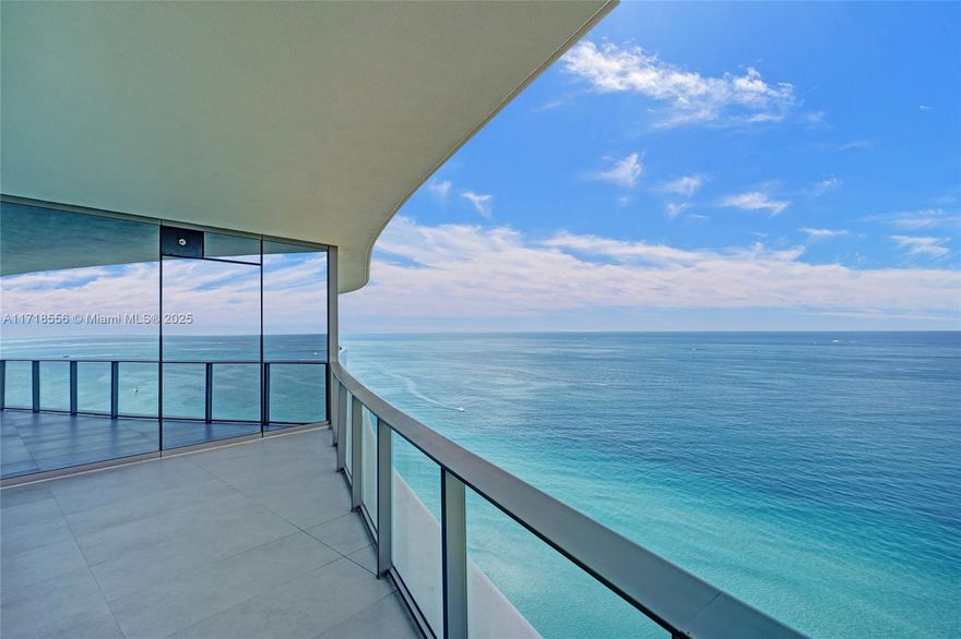 The Ritz-Carlton Residences in Sunny Isles Beach 2 bedrooms & 2.5 bathrooms with direct ocean views. Perfectly designed layout, boasting breathtaking panoramic views of the ocean & intracoastal. Unit features a luxurious Italian kitchen with top-of-the-line Gaggenau appliances with porcelain tile throughout & marble bathrooms. Live the Ritz-Carlton lifestyle known for its legendary service and exquisite 5-star amenities including a full-service private beach, sunrise & sunset pools, beach restaurant with in-residence delivery, club-level lounge, oceanfront wellness & fitness center, full-service spa, kids club, 24-hr valet, security, and concierge services. (Carpet in photos can be removed as an area rug with stunning porcelian tile underneath.)