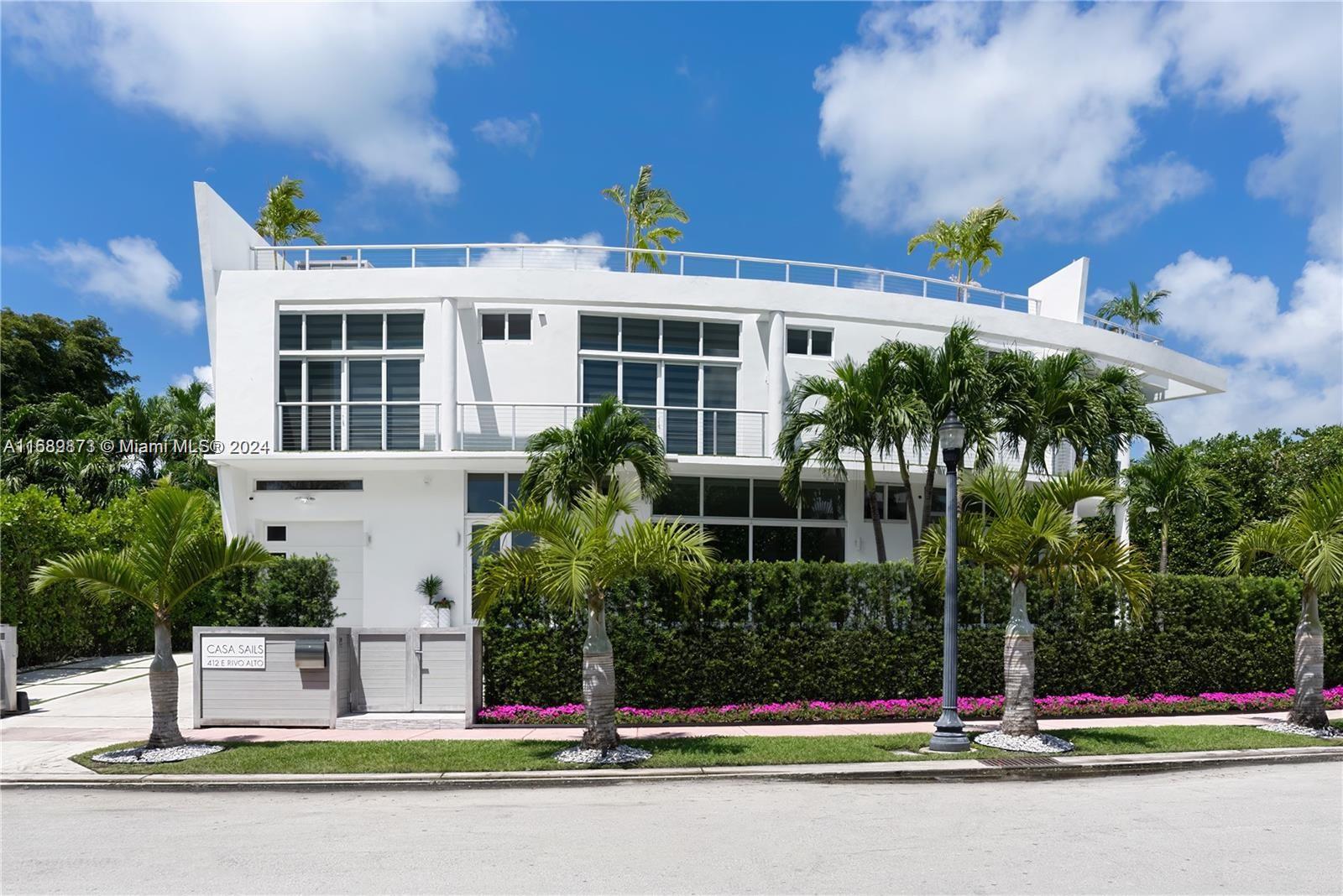 Property for Sale at 412 E Rivo Alto Dr, Miami Beach, Miami-Dade County, Florida - Bedrooms: 5 
Bathrooms: 6  - $7,499,999