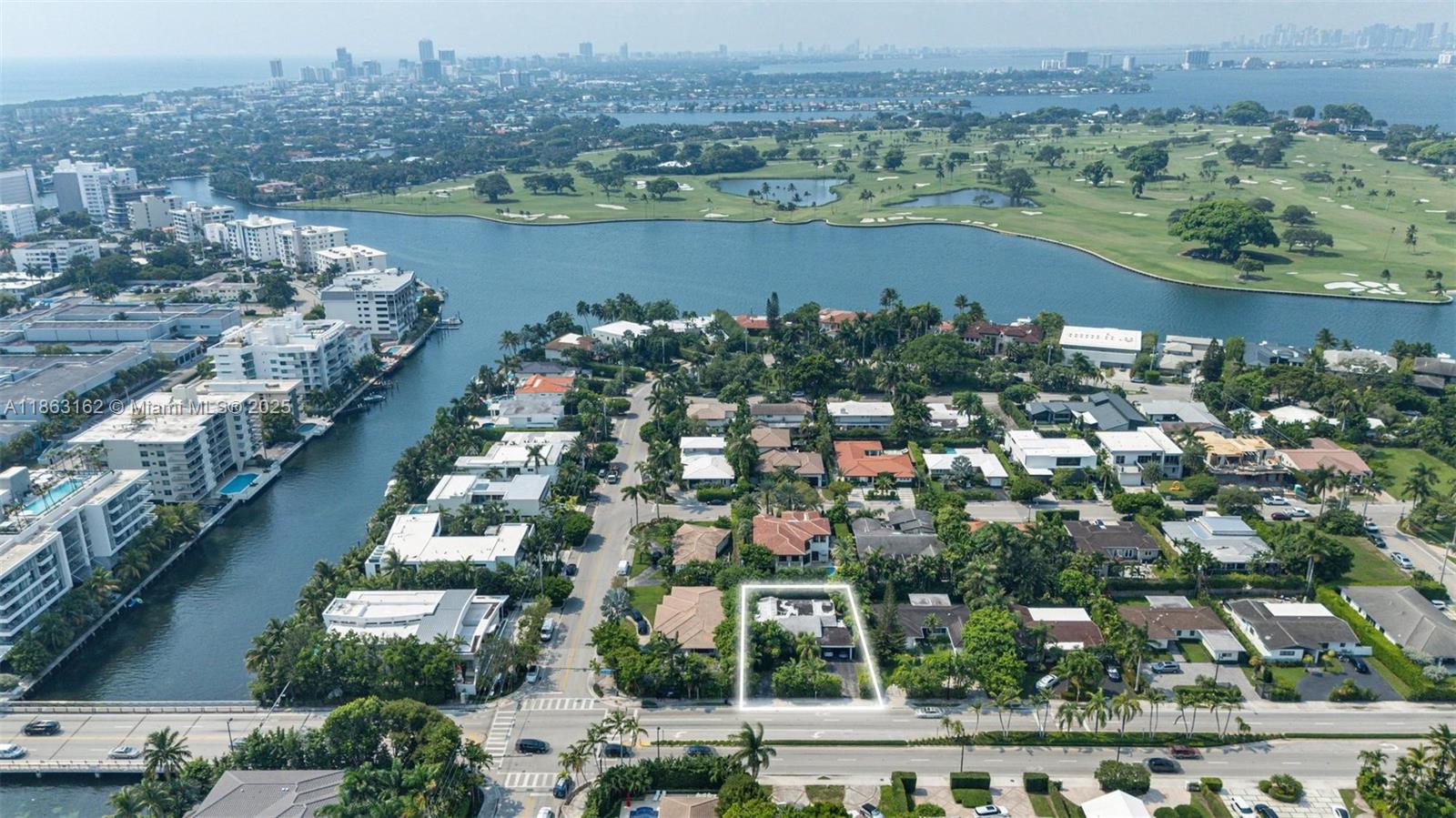 This Bay Harbor Islands listing offers a prime opportunity for developers or homeowners to construct a dream residence. The property is located on the south side of the island and boasts a generous 10,000 square foot (SF) lot with dimensions of 80 feet of frontage and 125 feet of depth, roughly equivalent to a quarter acre.
Bay Harbor Islands' location offers the allure of proximity to sandy beaches, Bal Harbor Shops, fine dining establishments, and parks. Residents can also enjoy easy access to top-rated schools.