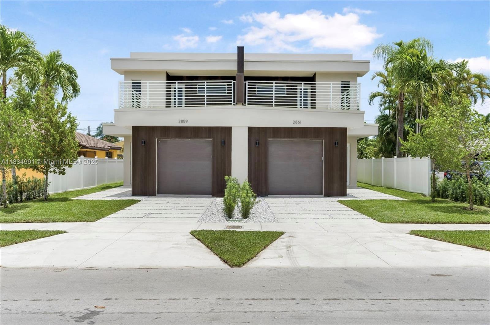 New Construction townhome in the heart of Miami. Minutes from Shops at Merrick Park, Miracle Mile, The Plaza at Coral Gables, Coconut Grove, and Brickell. Minutes away to Miami International Airport (MIA) and walking distance to Douglas Park. This 2–story residence features 3 Bedrooms, 3 Bathrooms, a 2nd Floor Large Sundeck, 1 Car Garage and one of the largest backyards available on the market. Total Interior Space Approximately 2,111 S.F. Modern open concept design with walk in closets in all the bedrooms. Electric vehicle charging possible inside the garage. Contact for more details.