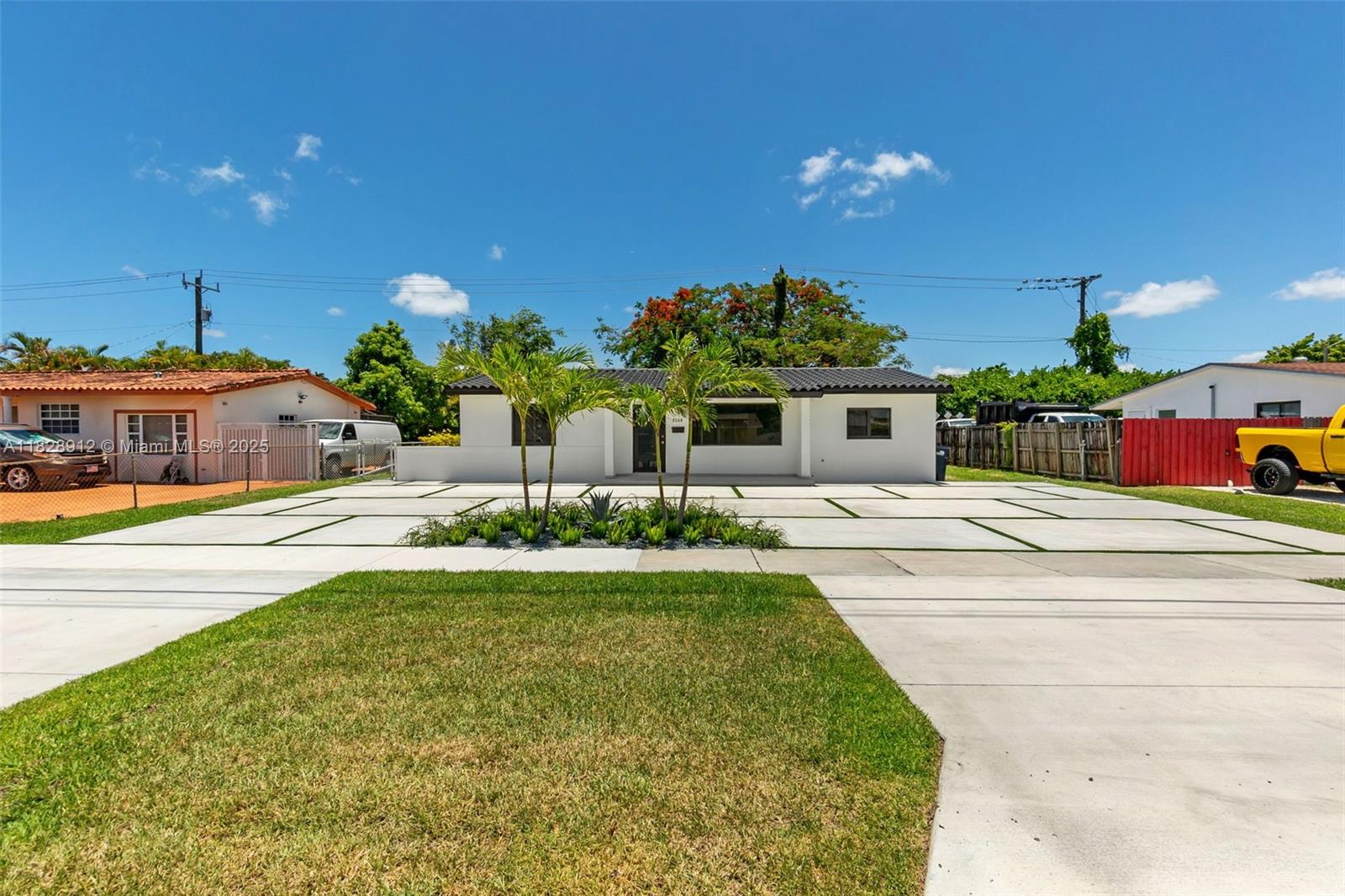 Come see this beautifully renovated single-family home located in the desirable Coral Park Estates community in Westchester, Miami. This home features 3 spacious bedrooms, 2 updated bathrooms, and a brand-new kitchen with stainless steel appliances. Enjoy modern neutral tile flooring throughout, updated lighting, and the comfort of a new AC system. Additional upgrades include new impact windows and doors, PVC plumbing, and an oversized modern driveway. The fully fenced backyard offers plenty of space for a pool and outdoor entertaining. Conveniently located near major highways, shopping and dining.