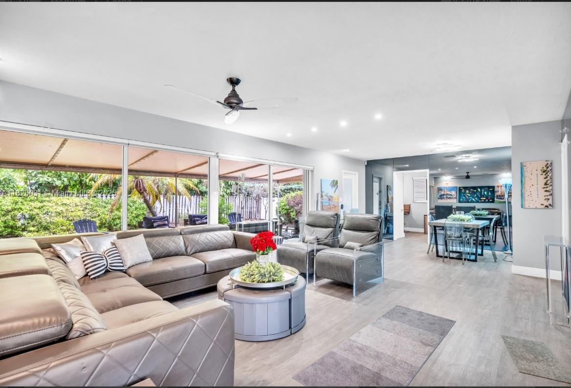 LOCATION, LOCATION, LOCATION. This house is in the fabulous and highly desired Harbour Heights neighborhood. Situated within walking distance to everything and the beach, this is an amazing opportunity. Enjoy the lush, landscaped property with your own private large yard. This home boasts 2 suites with fully updated baths, an eat-in kitchen + dining/living area. Two-car garage with separate A/C. This home has impact windows and Hurricane shutters throughout. Do not miss this great opportunity, the Ft Lauderdale lifestyle awaits you.