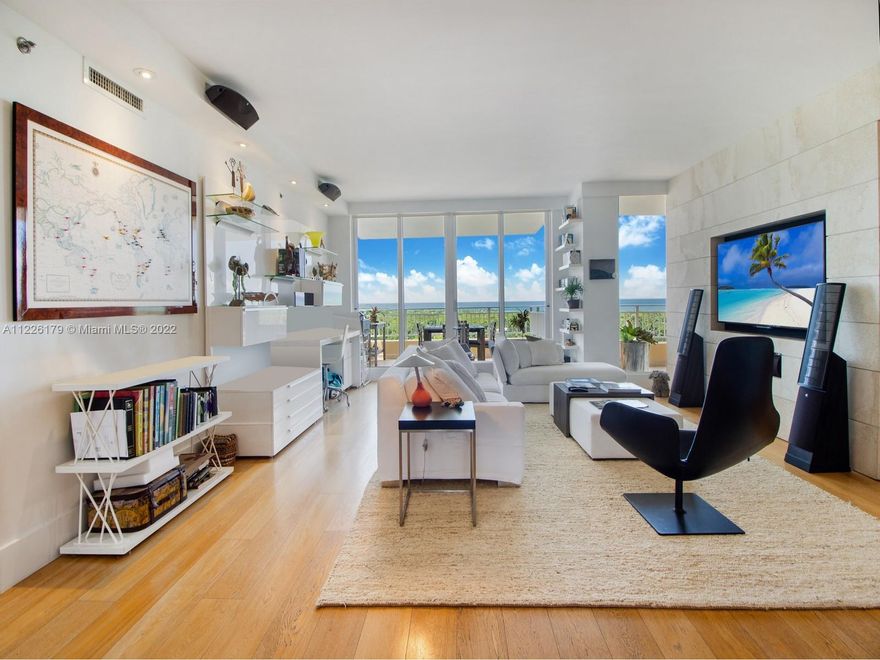 Desirable 3,084 sq ft. large 3 bed 4.5 bath unit + staff quarters. In highly sought after Ocean Tower One building.  "Wow" water views from all Social and Bedroom areas of unit. Enjoy the lifestyle that Ocean Club Condominium has to offer: private club with tennis courts, restaurant, gym, spa, kids club, beach access, pools and more. Ocean Club Condominium is located on the beautiful Key Biscayne Island,15 minutes away from Brickell area, Coral Gables, and Coconut Grove, 25 minutes from Miami International Airport and Miami Beach.