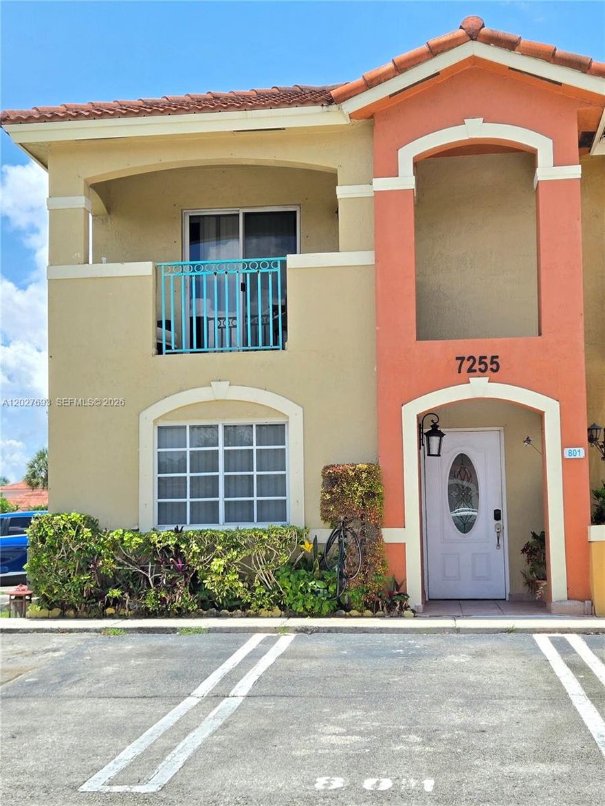 Below is my new listing. Please copy and paste the description. Thank you so much and have an excellent weekend!
Beautiful corner-unit townhome in Miami Lakes featuring 3 spacious bedrooms and 3 baths. This home is ideal for families or multi-generational living, as it has 1 bed/1 bath conveniently located on the first floor. Light and bright open floor plan throughout. The spacious kitchen offers ample cabinet space and overlooks the main living areas, making it ideal for entertaining. Upstairs, the grand master bedroom provides a relaxing retreat with a private bath and 2 spacious walk-in closets, while the additional upstairs bedroom also has its own bath. Step outside and enjoy the covered open porch, perfect for BBQ's, outdoor dining, or simply relaxing year-round. Location is key as the home sits within 5 minutes of 3 major highways. Easy to show. Call listing agent!