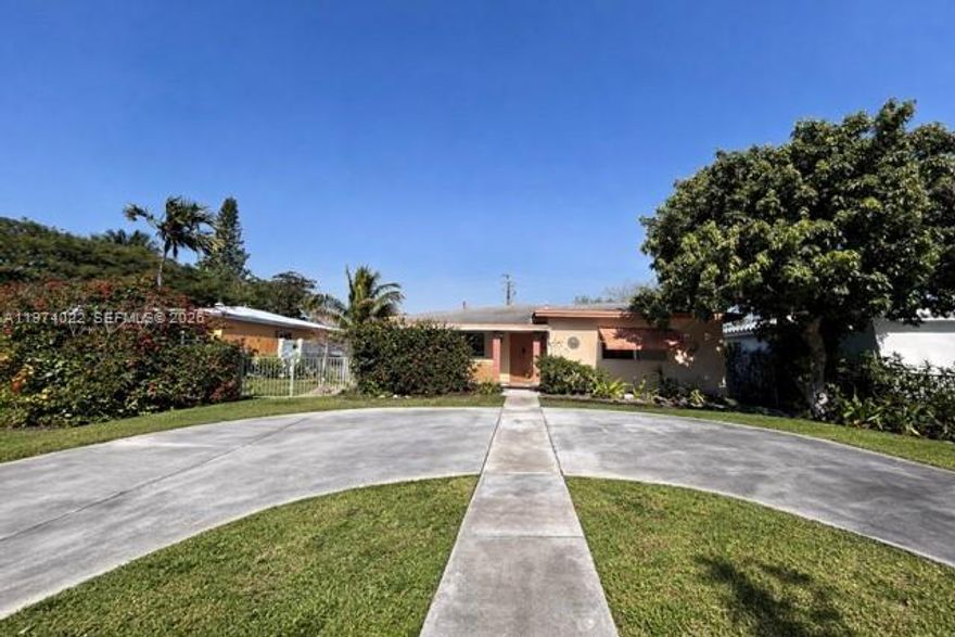 This 2BD/1BA Dania Beach home offers massive potential for investors or homeowners looking to renovate. Features include a private in-law suite/guest room, a huge backyard with alley access ideal for boat/RV storage, all minutes from the beach and airport. Virtually staged.
